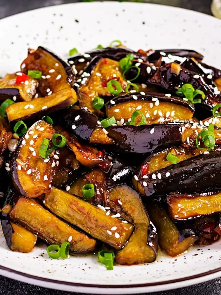 Our version of Japanese eggplant recipe
