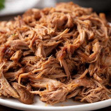 Our version of recipe for shaved pork