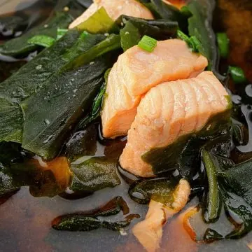 Our version of salmon belly recipe