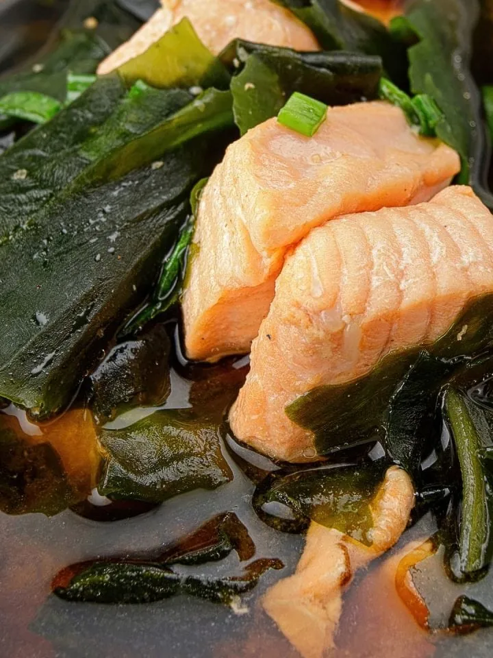 Our version of salmon belly recipe