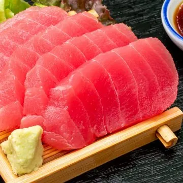 Our version of sashimi tuna recipe