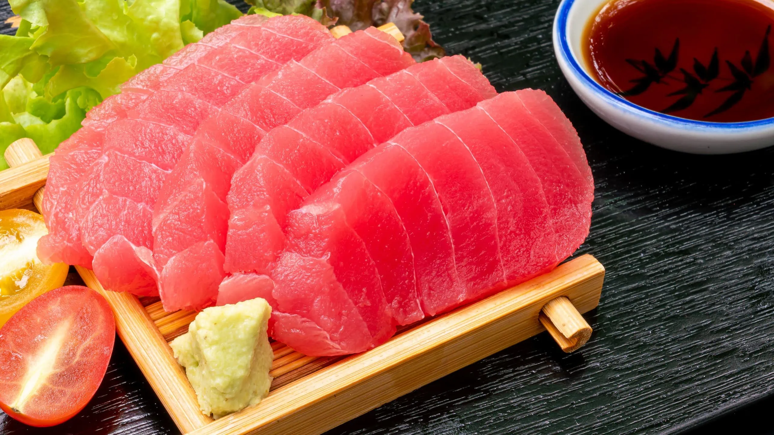 Our version recipe for sashimi tuna