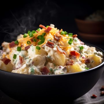 My Pioneer Woman-inspired baked potato salad recipe