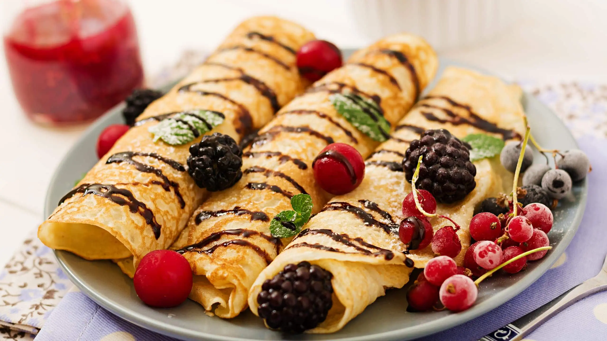 Our version of a single-serving crepe recipe