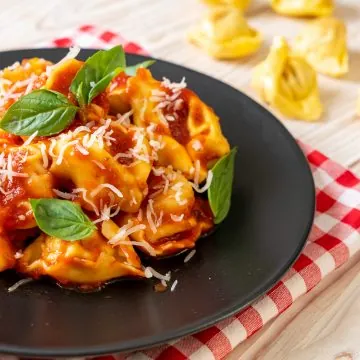 Blackstone tortellini pasta recipe with cheese