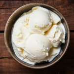 Nostalgia ice cream maker's vanilla ice cream