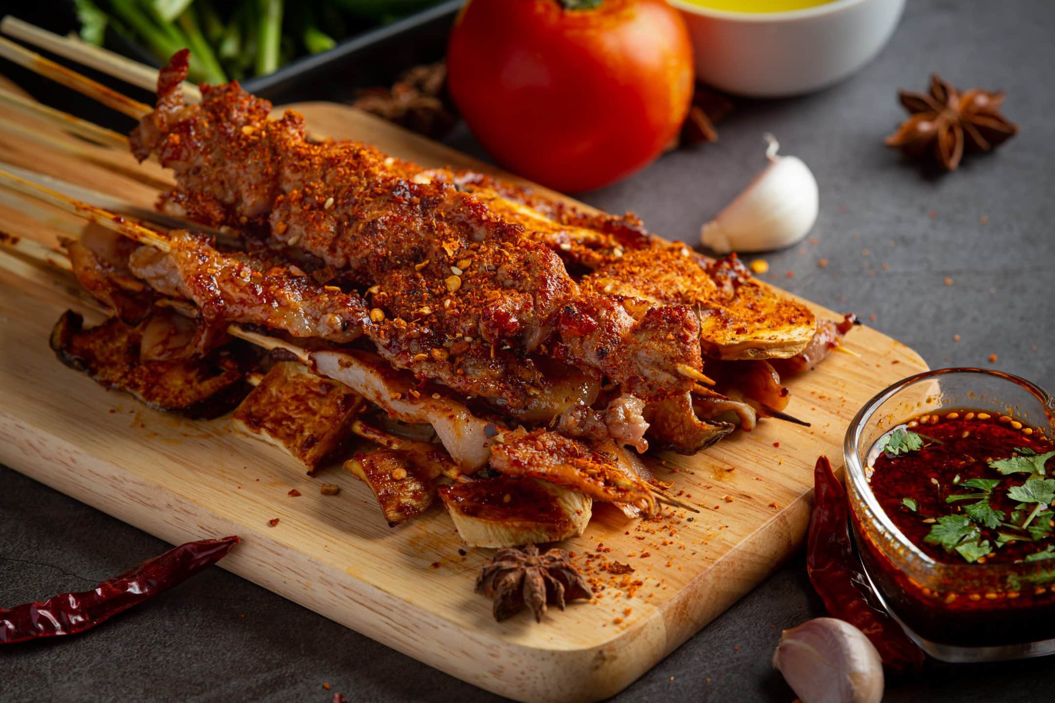 Seasoned Asian pork riblets recipe