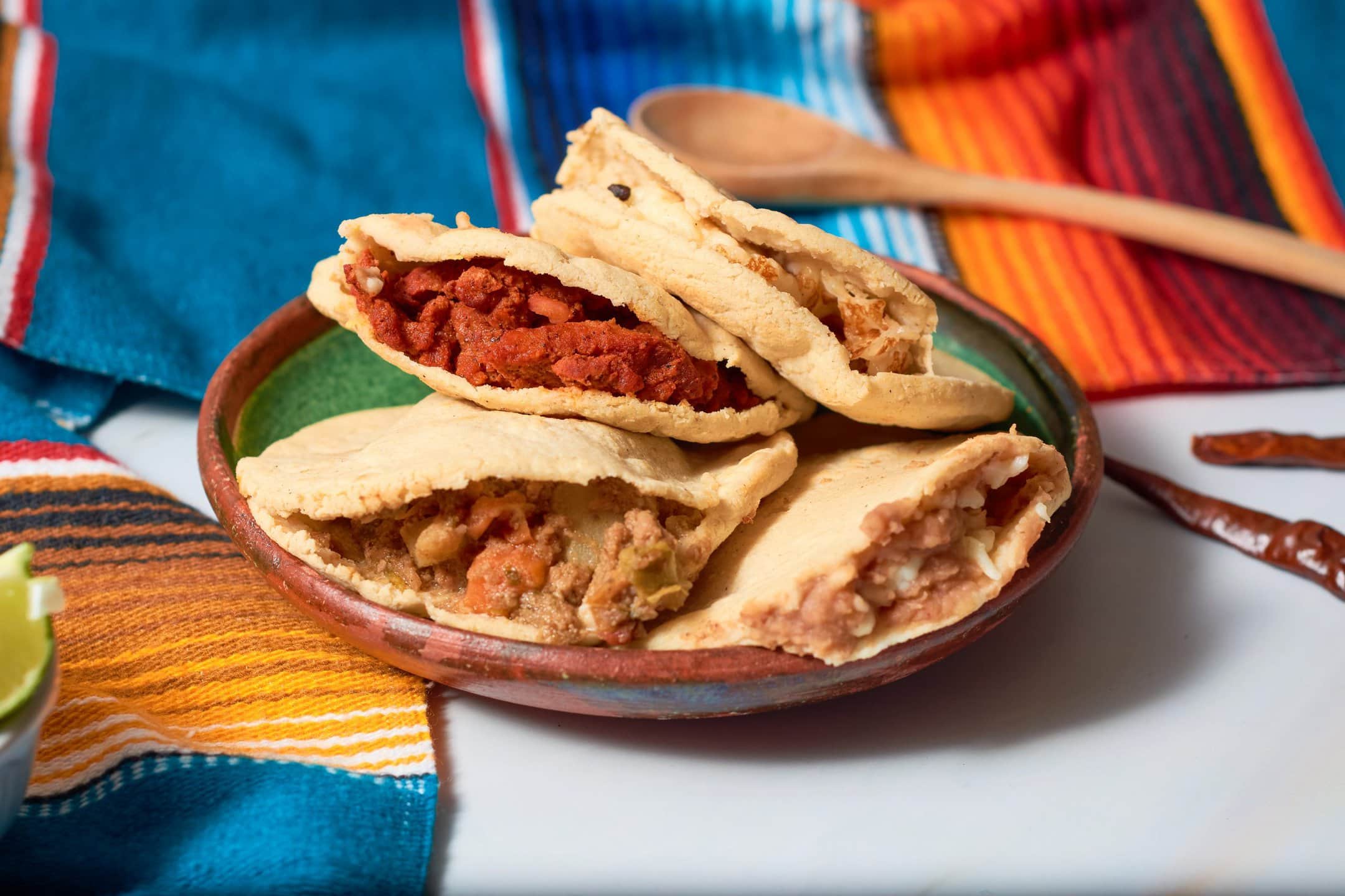 Stuffed gorditas with Maseca recipe